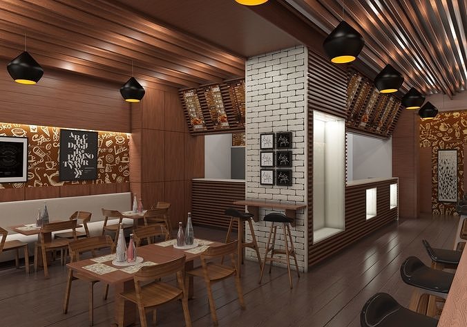 Fast food 02 3D model