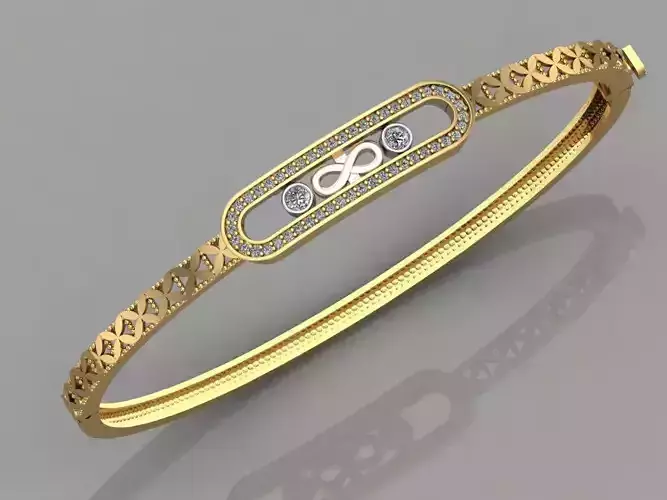 GC GOLD BRC012- Diamond BRACELET
