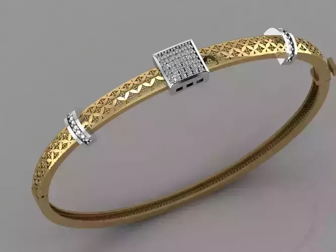 GC GOLD BRC013- Diamond BRACELET