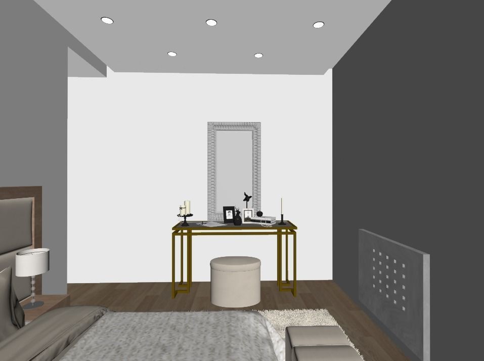 bedroom parents modern N1 3D model_3