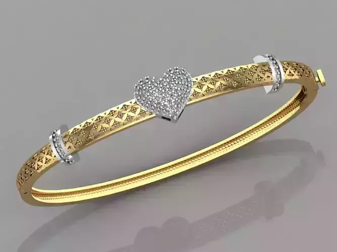 GC GOLD BRC014- Diamond BRACELET