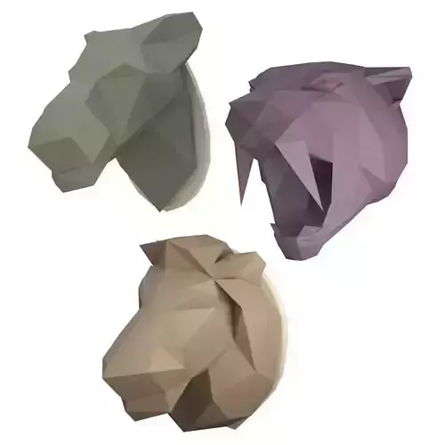 Sculpture  Wild Animals Marokka