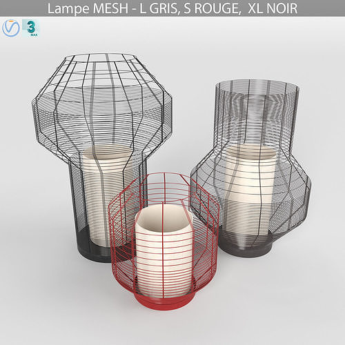 Lamps  from the MESH collection Free 3D model