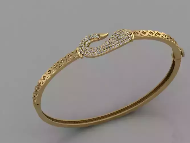 GC GOLD BRC018- Diamond BRACELET