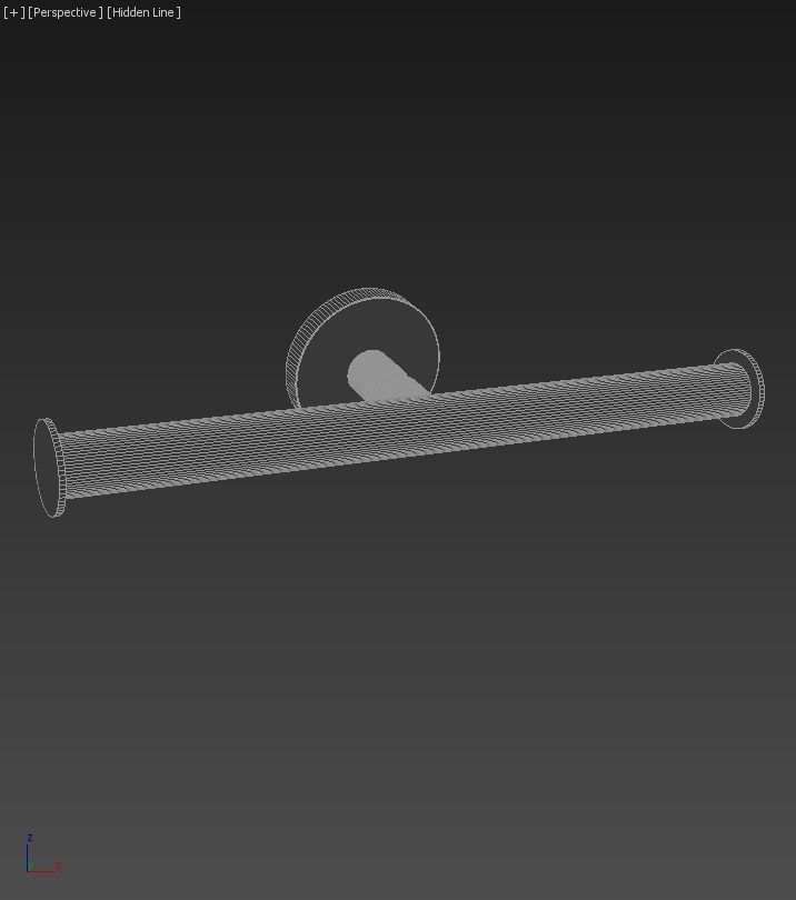 Paper Holders Redundant Paper Holder Double 2 3D model_1