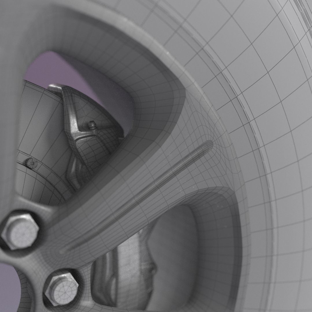 Wheel T70 Lima Caucho 3D model_9