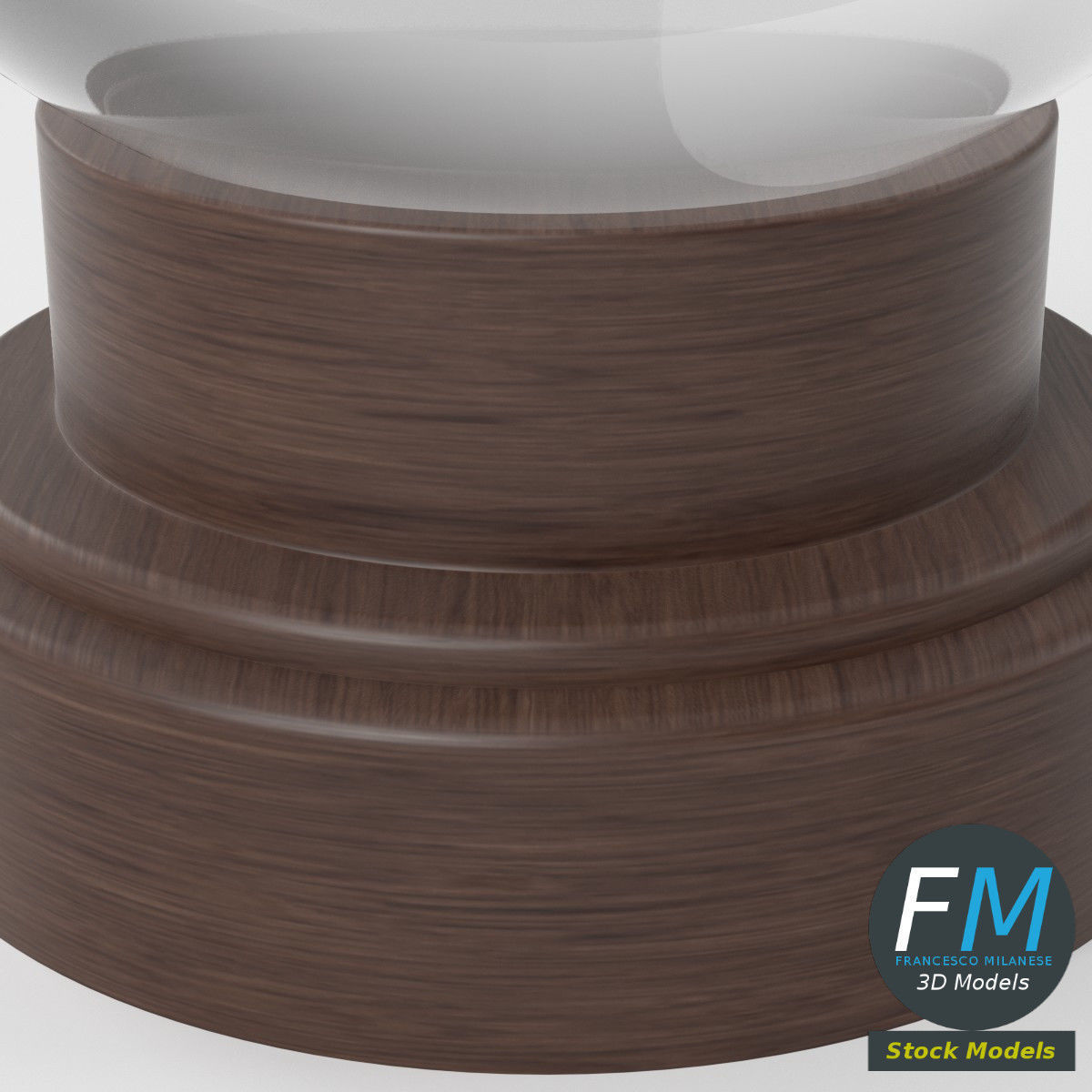 Orbuculum crystal sphere 3D model_5