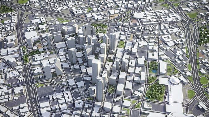 Dallas - Fort Worth 3D Model Pack 5