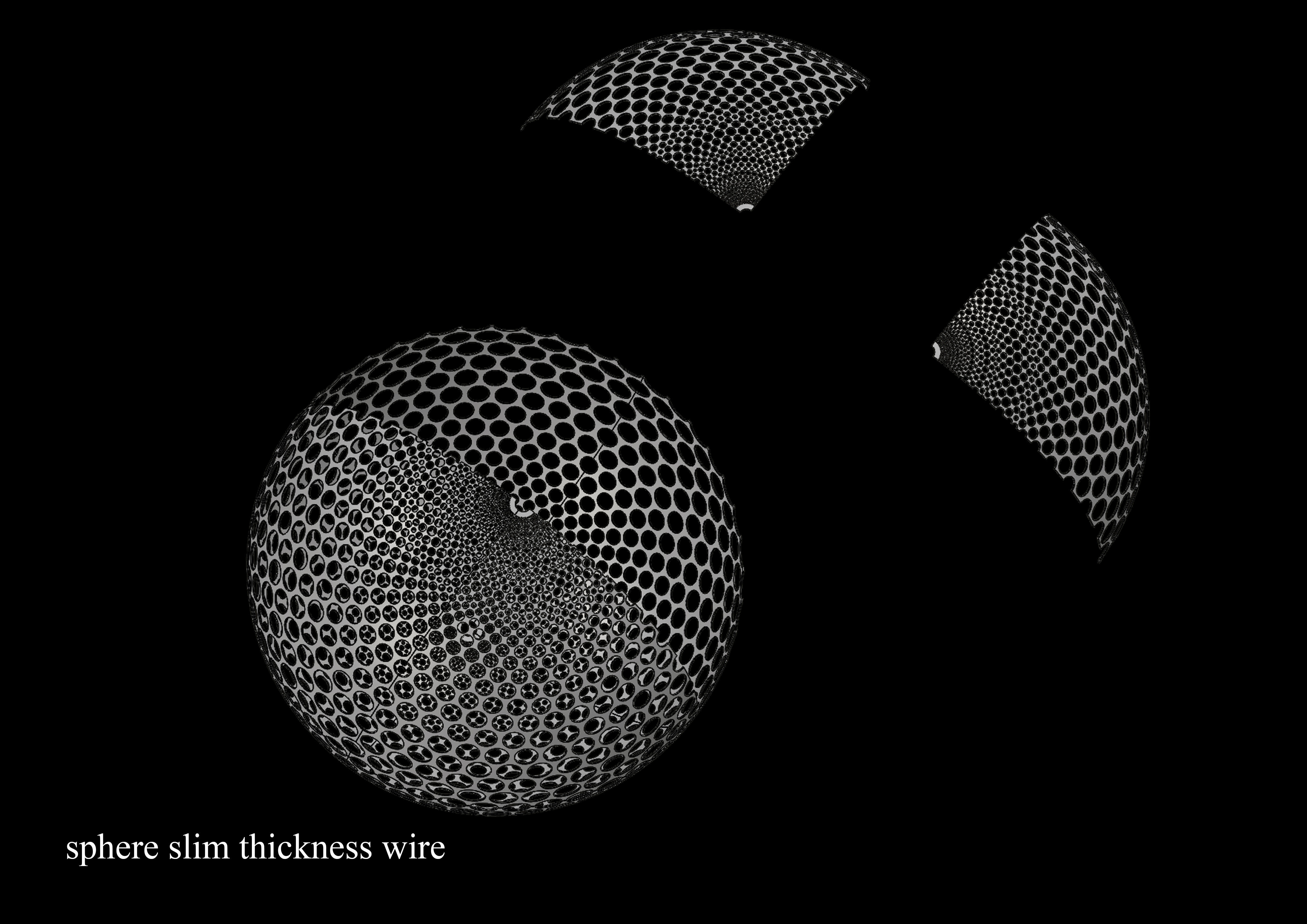 sphere dome 3D model_7