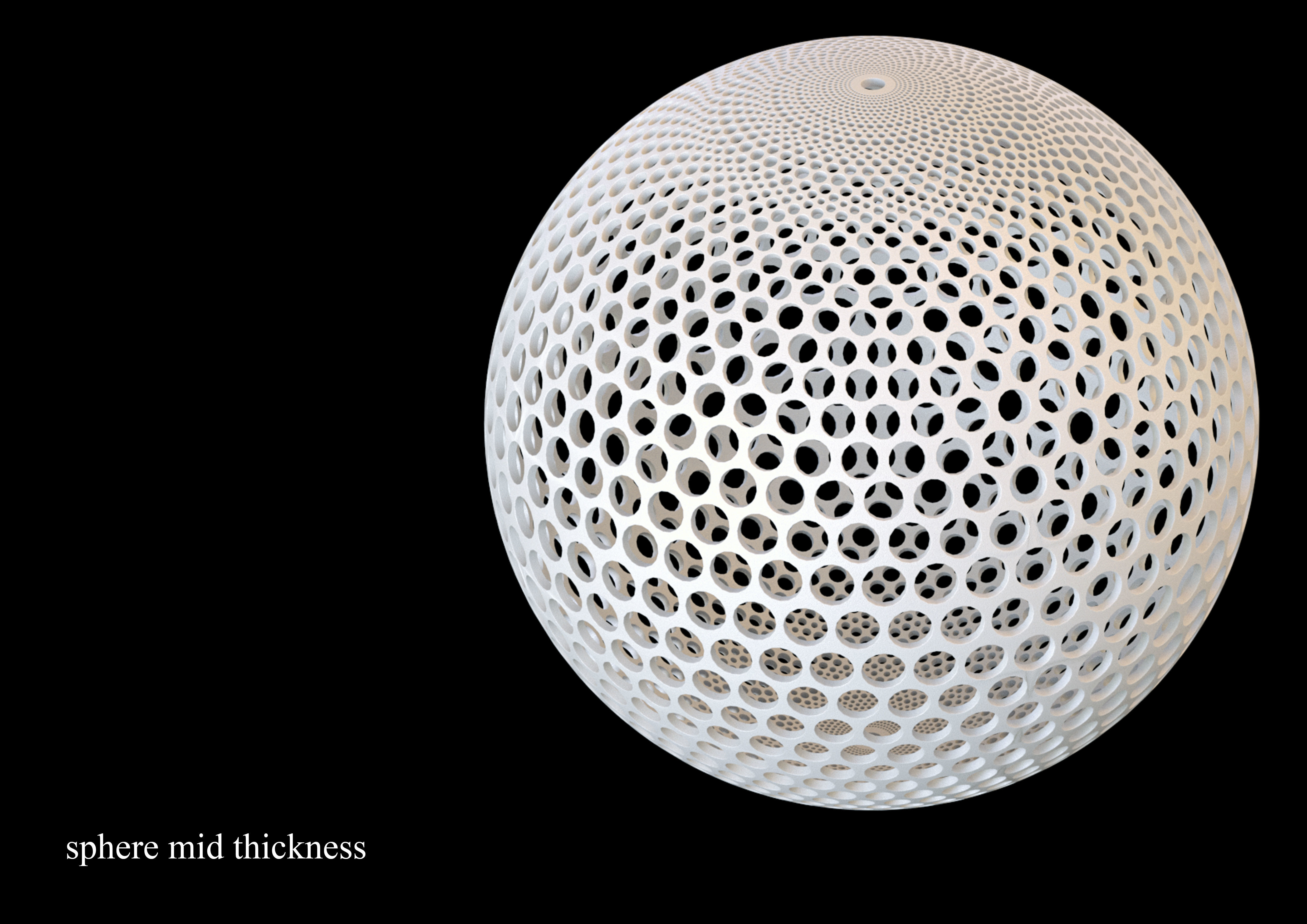 sphere dome 3D model_1