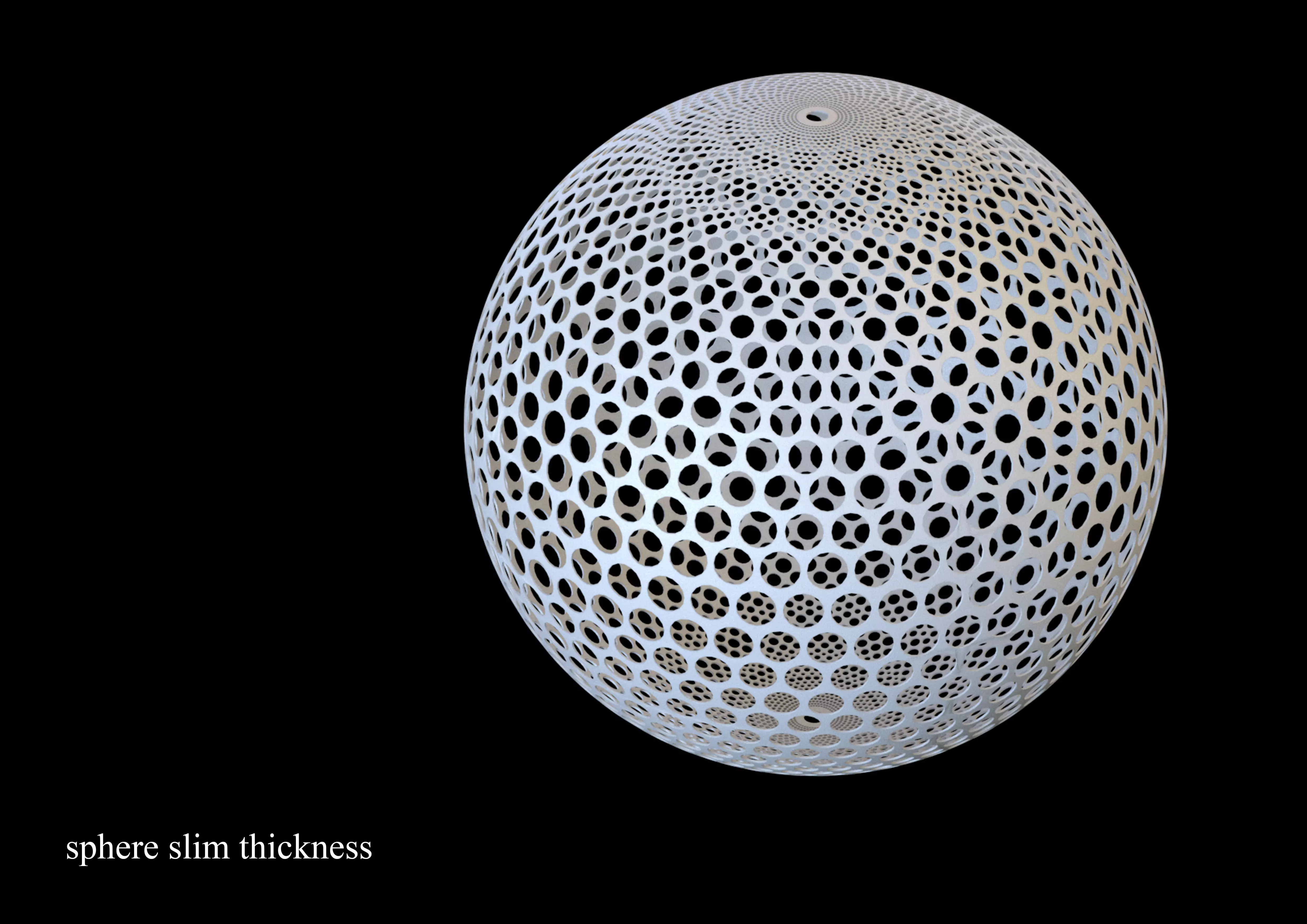 sphere dome 3D model_0
