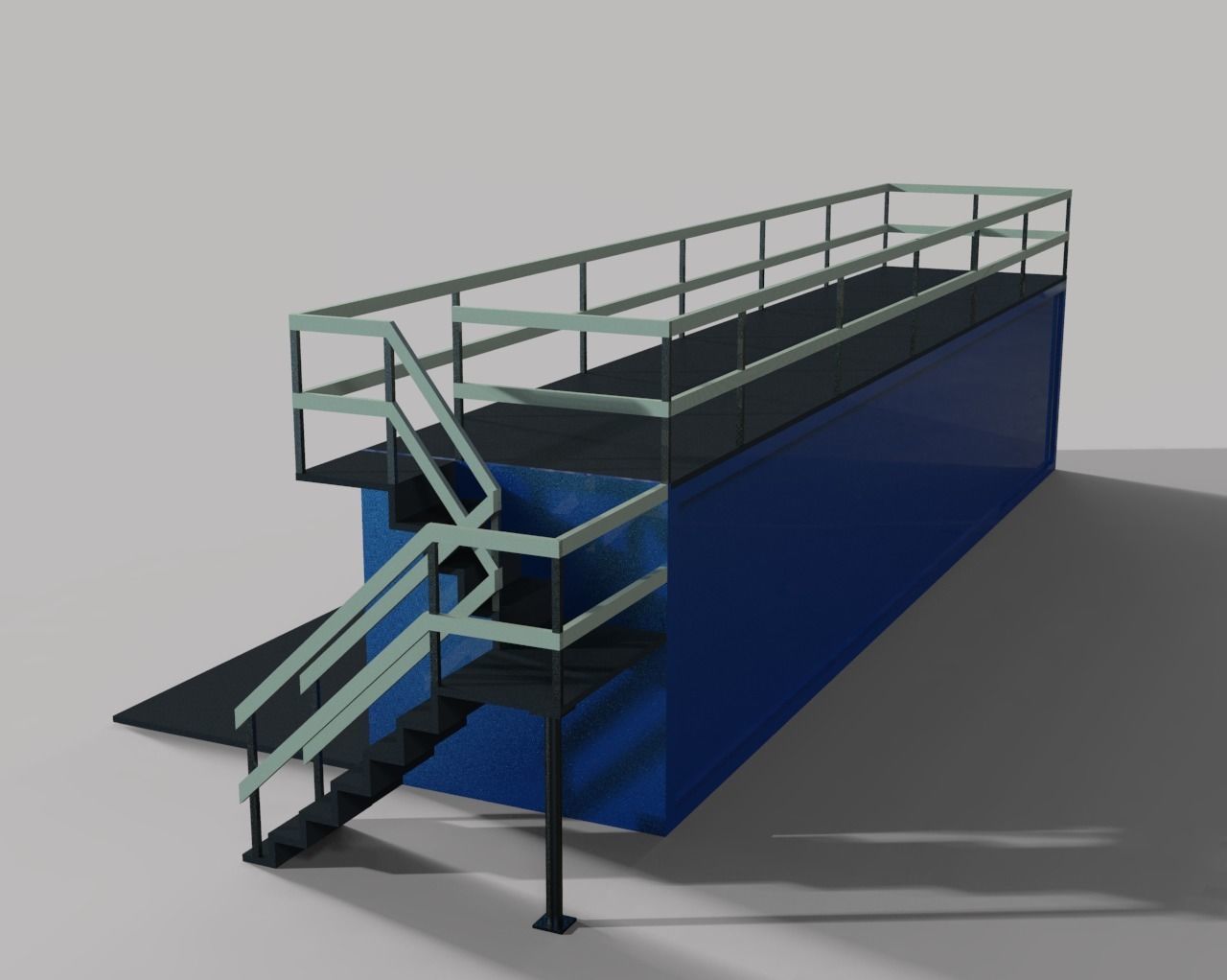 Concept Container Cafe 3D model_13