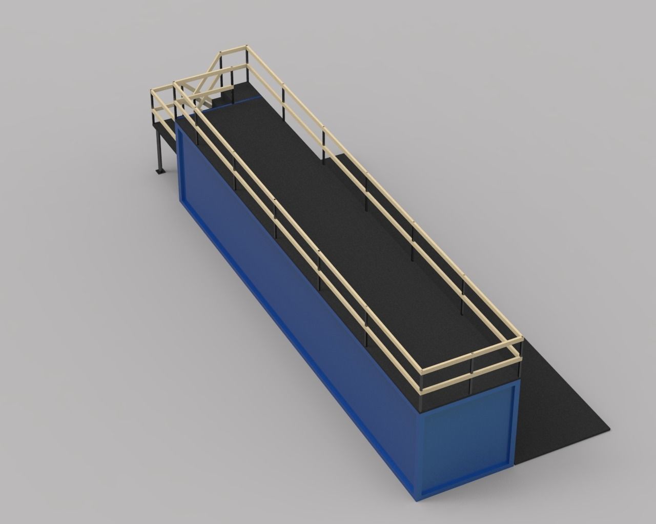 Concept Container Cafe 3D model_16