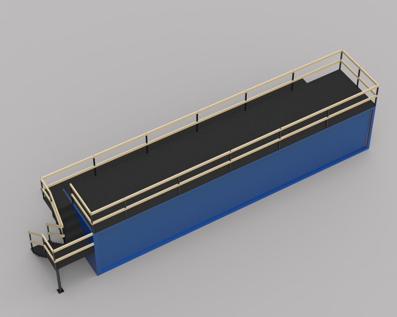 Concept Container Cafe 3D model_3