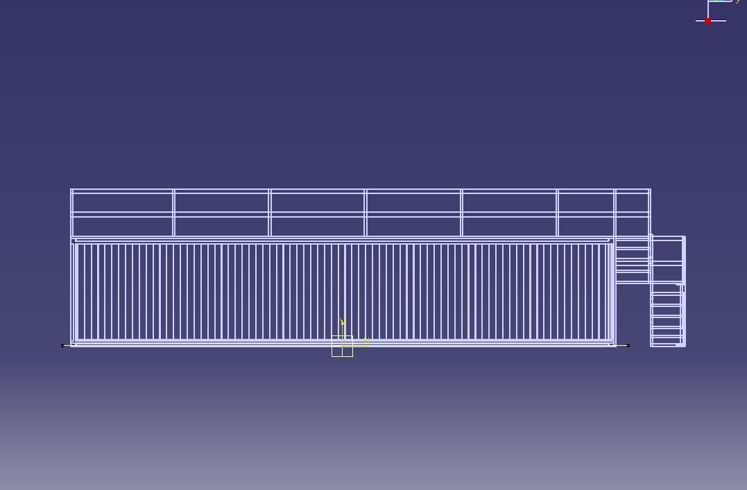 Concept Container Cafe 3D model_11