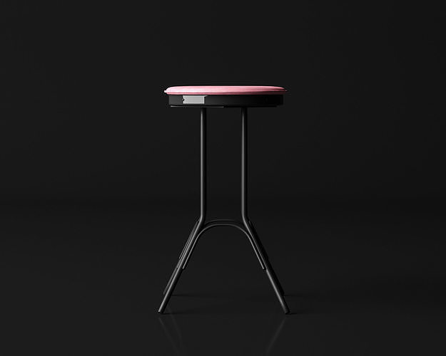 Bar Stool - High Quality Furniture 05 Free low-poly 3D model
