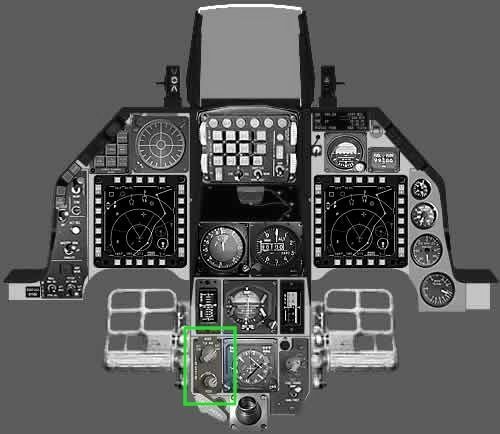 F16 Instrument Mode Panel 3D model_5