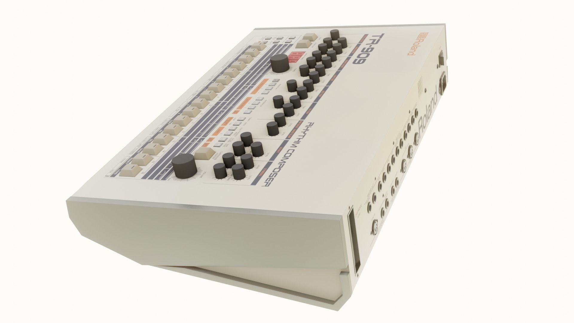Roland TR-909 3D model_3