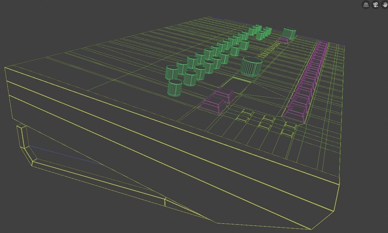 Roland TR-909 3D model_6