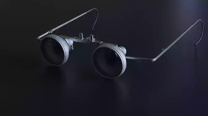 Obrira Goggles Realistic PBR 3D model