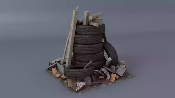 Scrap wheel asset