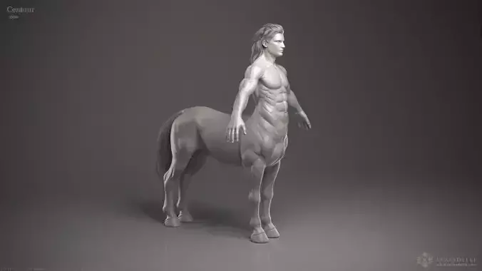 Centaur - Highpoly Sculpture 3D model