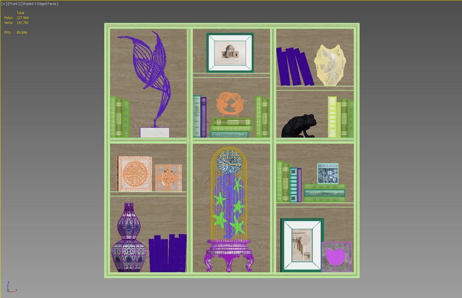 Decor Set 26 3D model_5