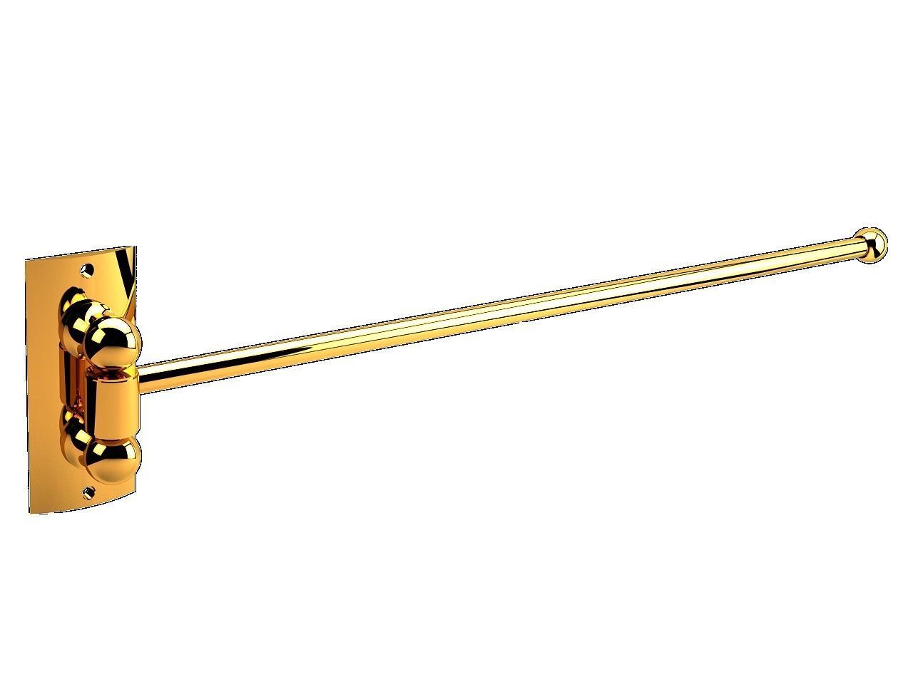 Ribbed Lotus Towel Moving Single 3D model_1