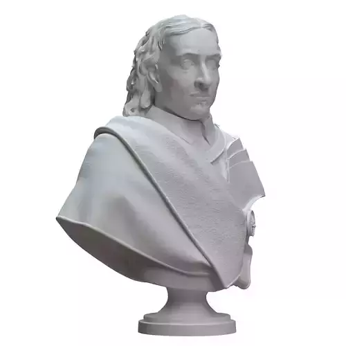 Oliver Cromwell 3D Model 3D print model
