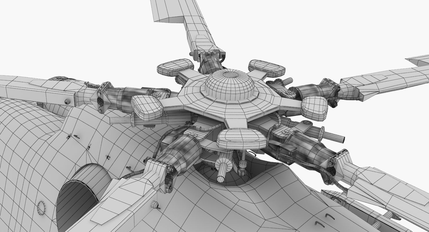 Mi-17 Slovak Air Force Animated Low-poly 3D model_81