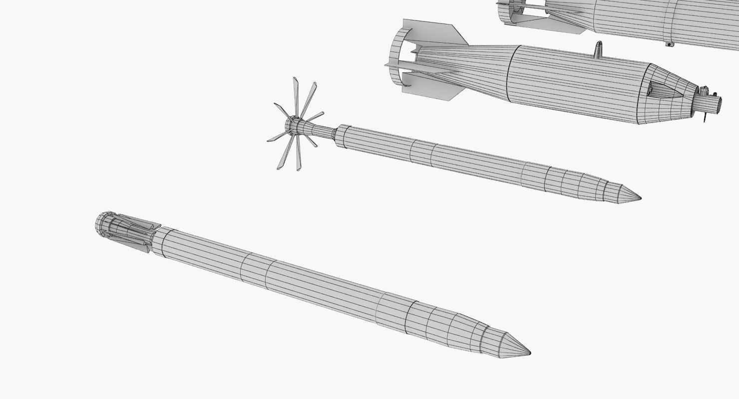 Mi-17 Slovak Air Force Animated Low-poly 3D model_90