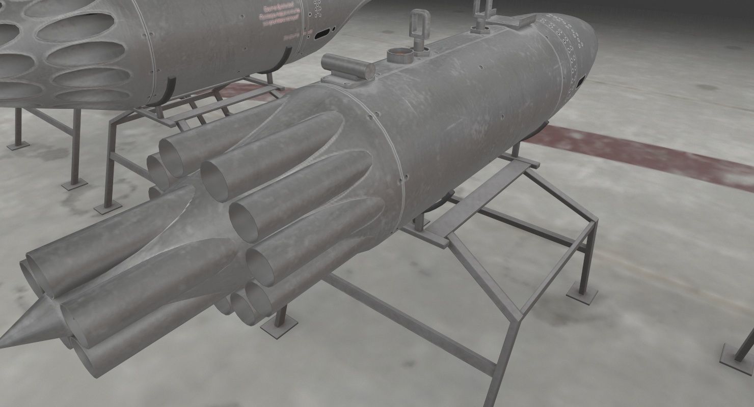 Mi-17 Slovak Air Force Animated Low-poly 3D model_58