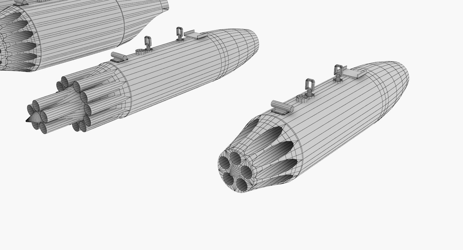 Mi-17 Slovak Air Force Animated Low-poly 3D model_89
