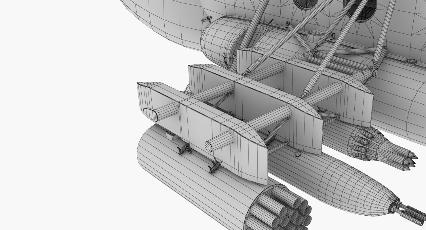 Mi-17 Slovak Air Force Animated Low-poly 3D model_77
