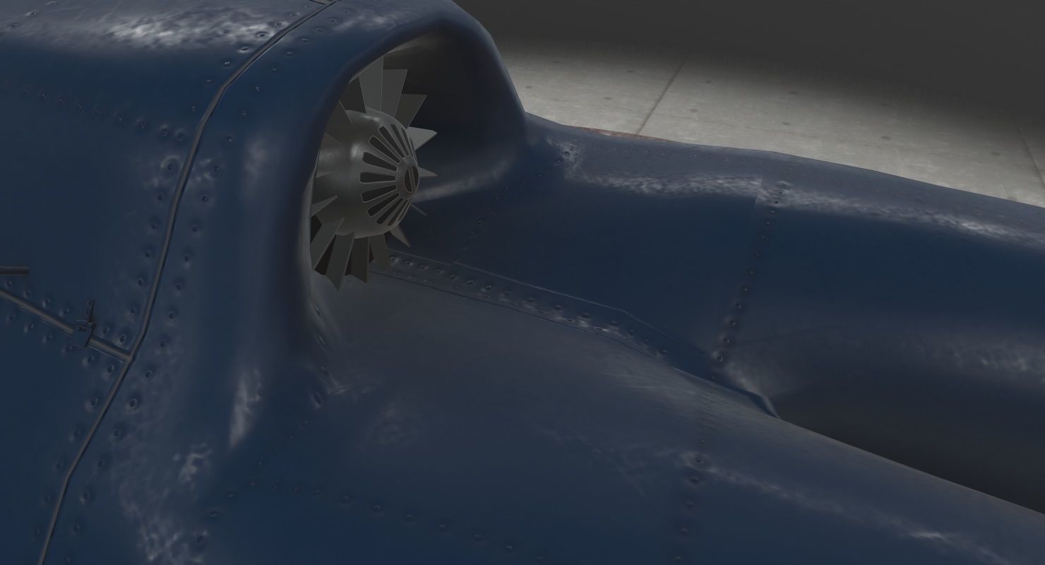 Mi-17 Mexican Police Low-poly 3D model_18