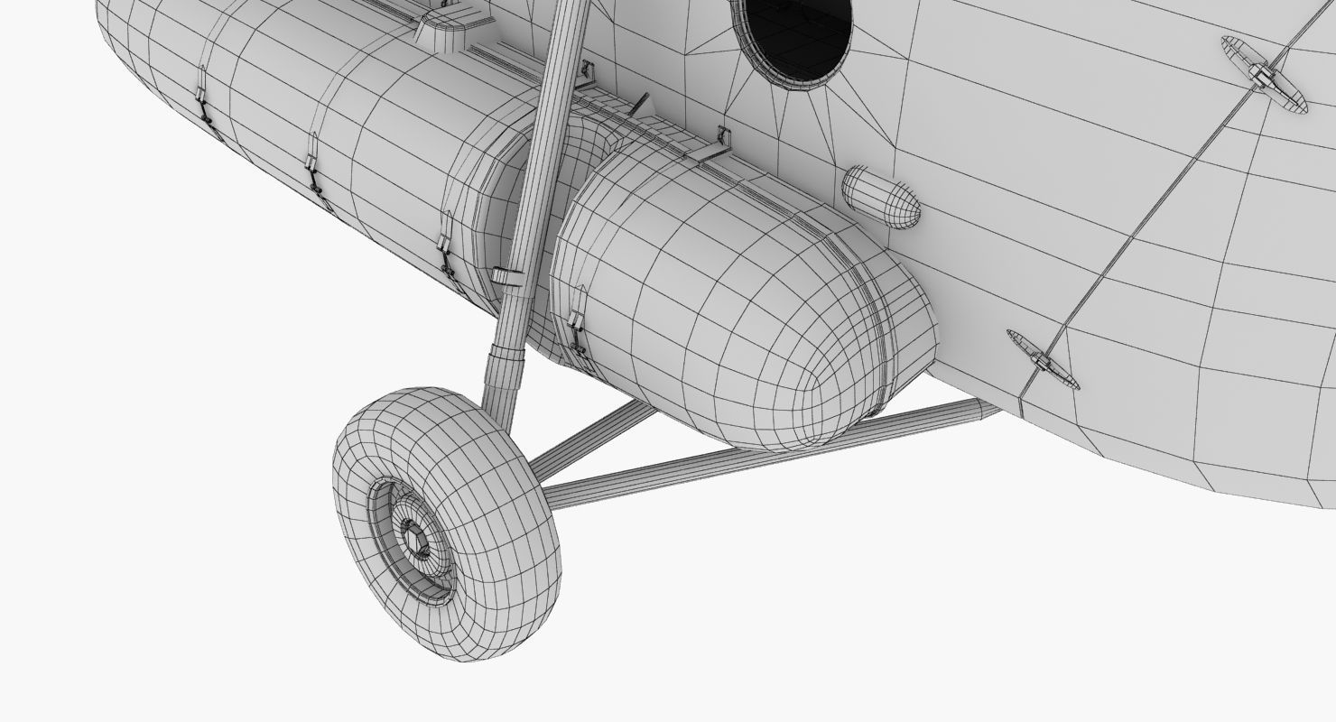 Mi-17 Mexican Police Low-poly 3D model_56