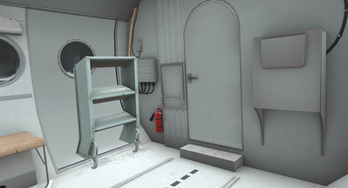 Mi-17 Mexican Police Low-poly 3D model_39