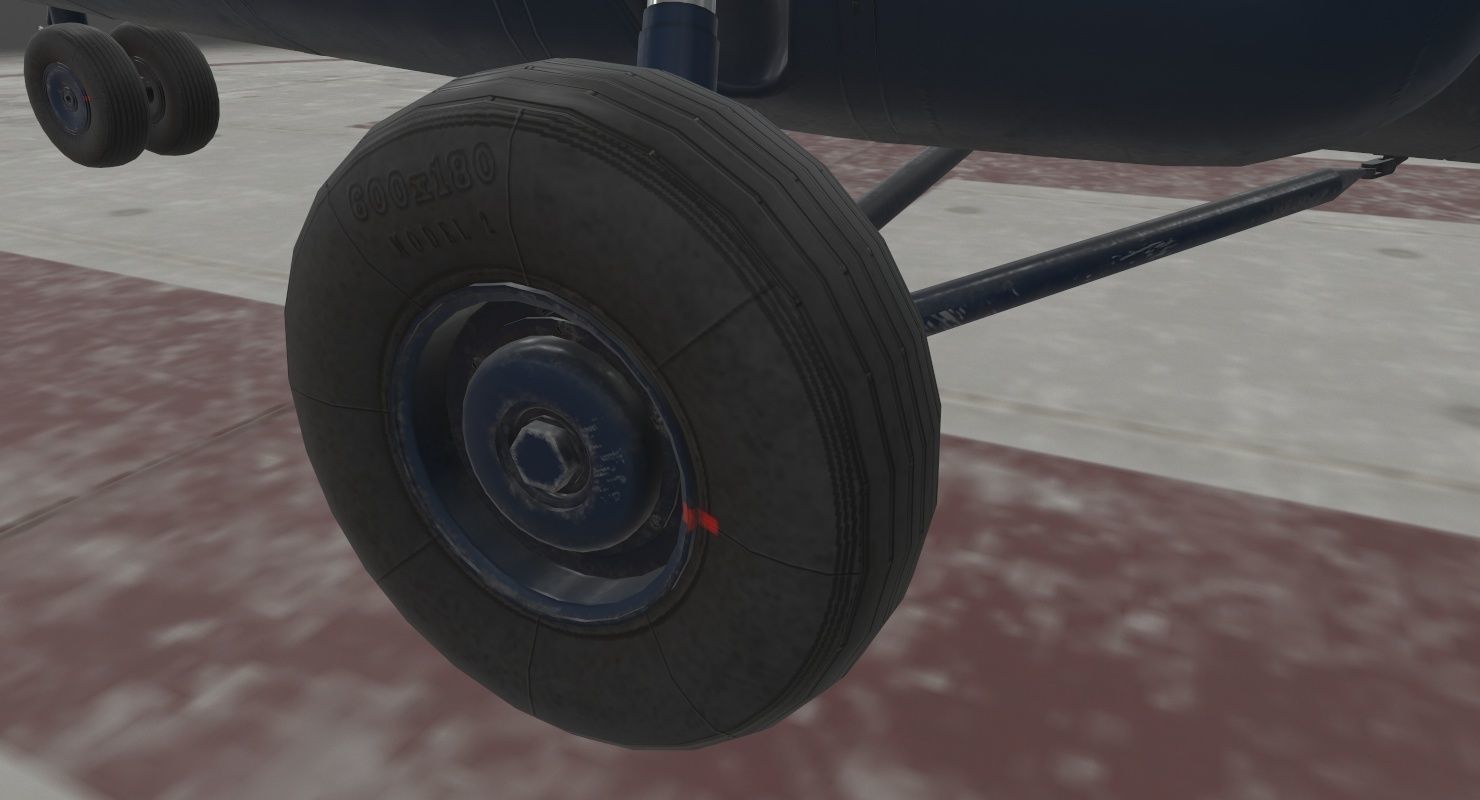 Mi-17 Mexican Police Low-poly 3D model_21