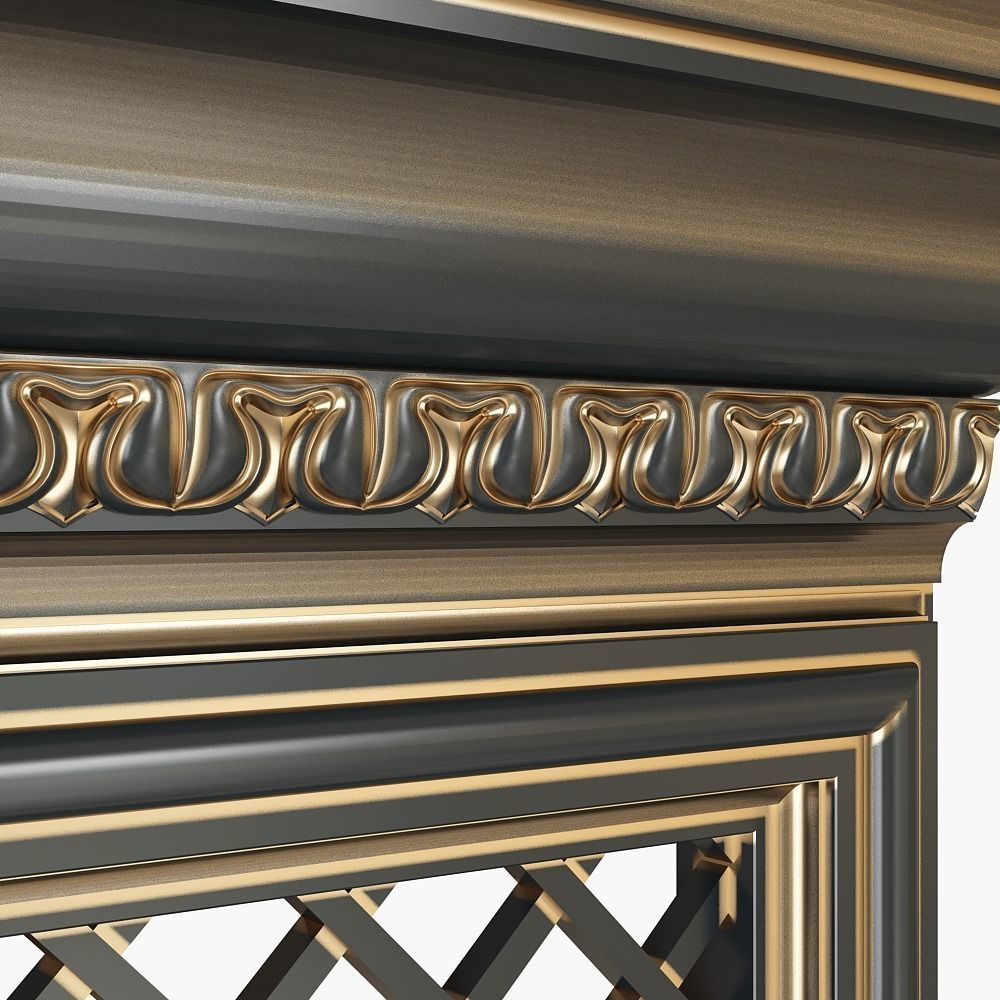 Architectural arch 3D model_9