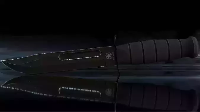 Army knife model with subdivisions