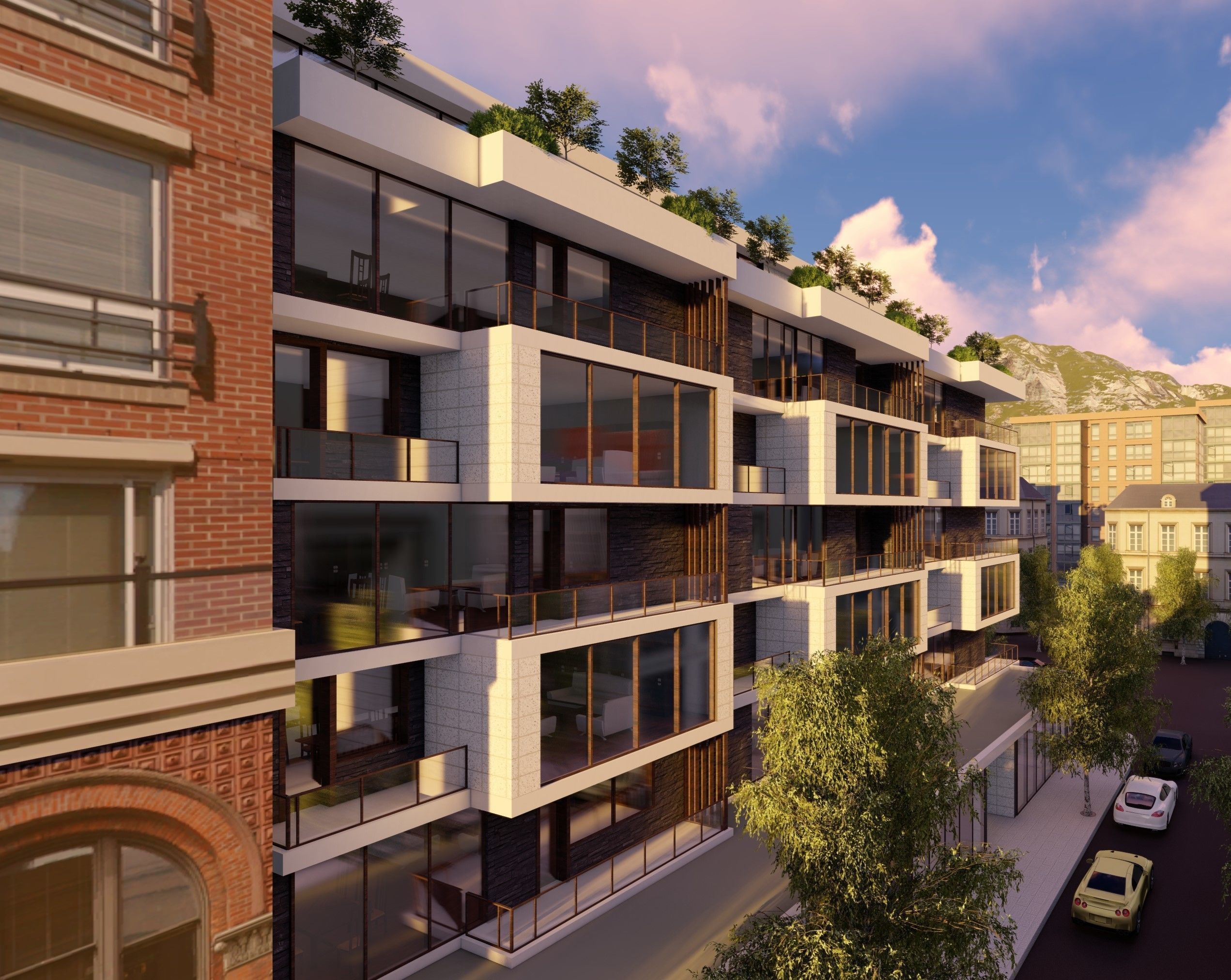 Residential Building - incl Architectural Plans 3D model_5