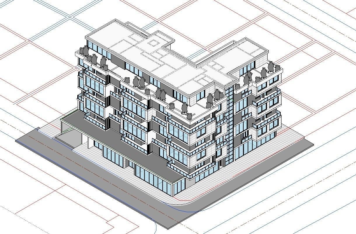 Residential Building - incl Architectural Plans 3D model_7