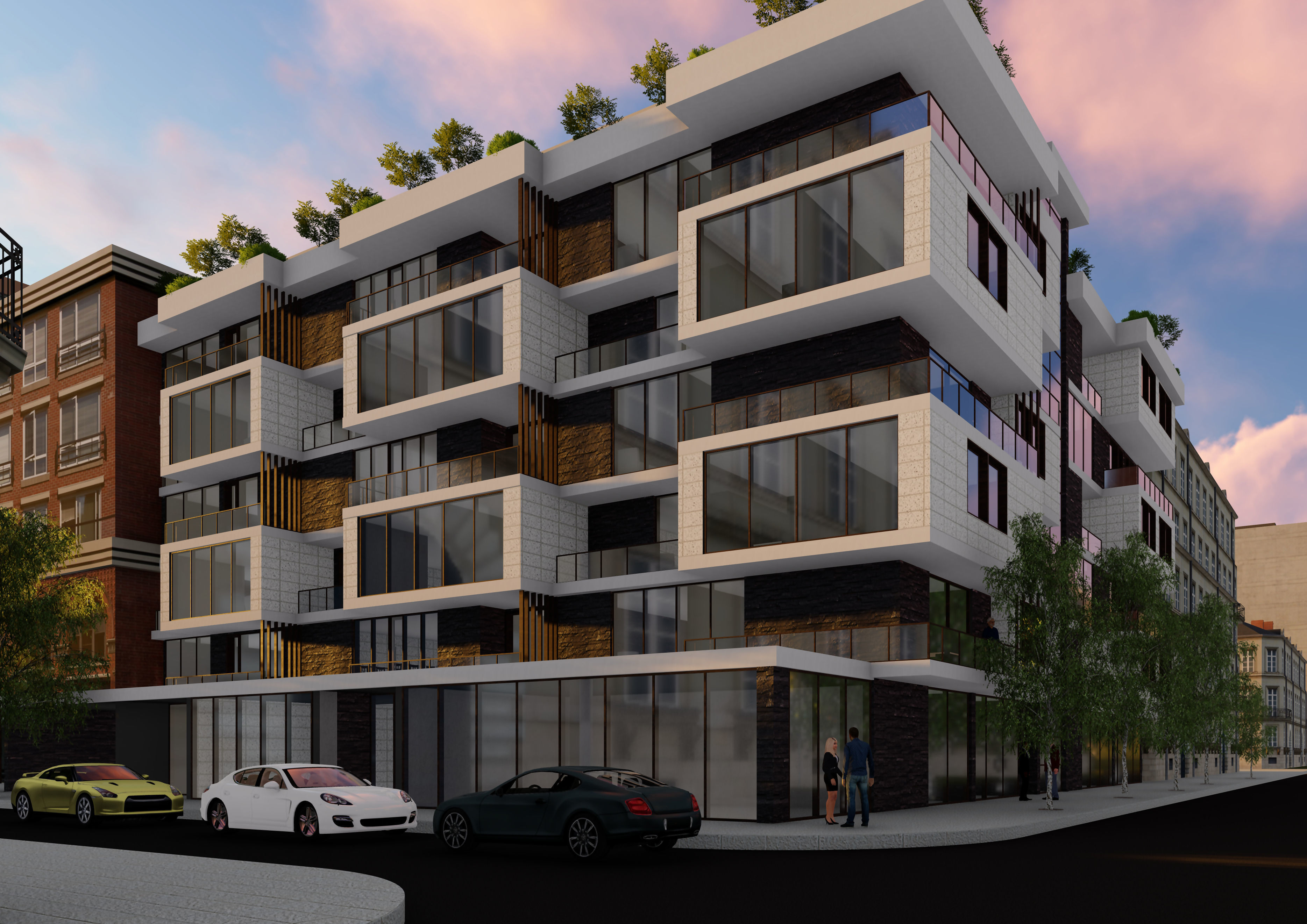 Residential Building - incl Architectural Plans 3D model_3