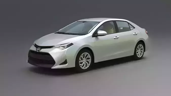 Toyota Corolla LE 2019 3D model