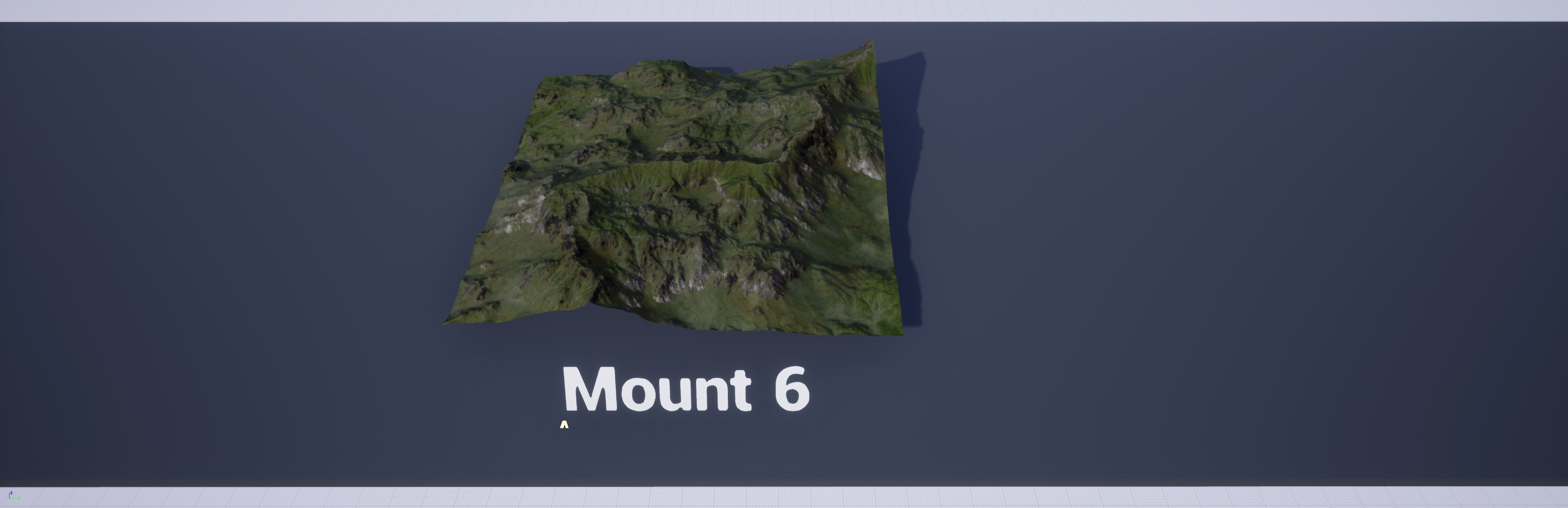 Mountain Set 1 Low-poly 3D model_34