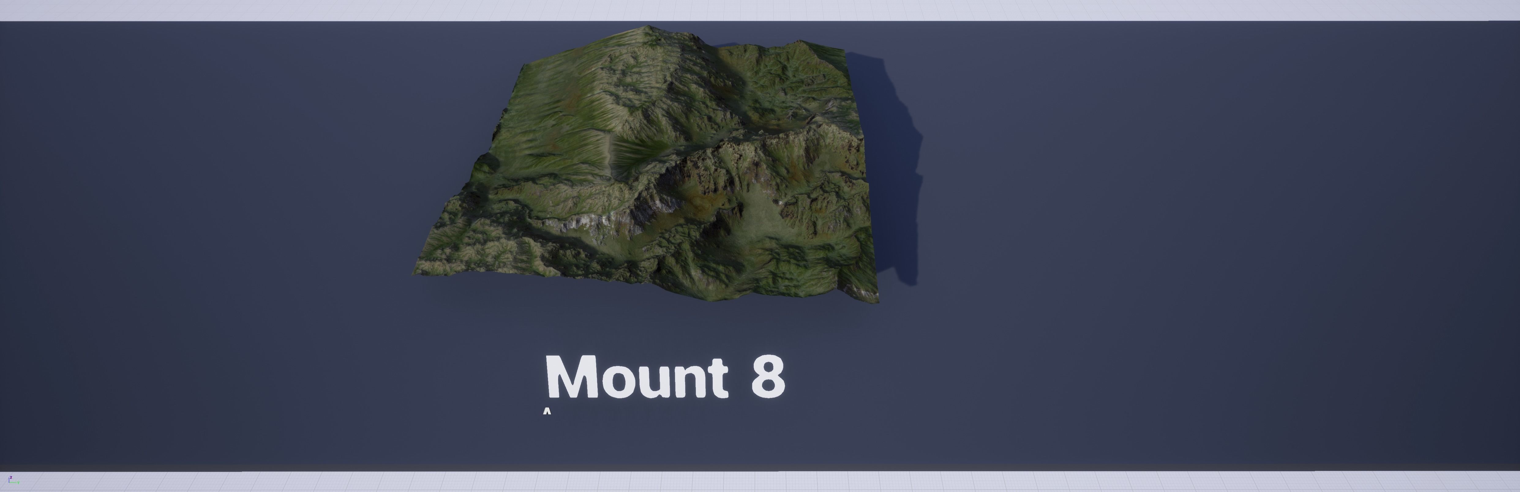 Mountain Set 1 Low-poly 3D model_51