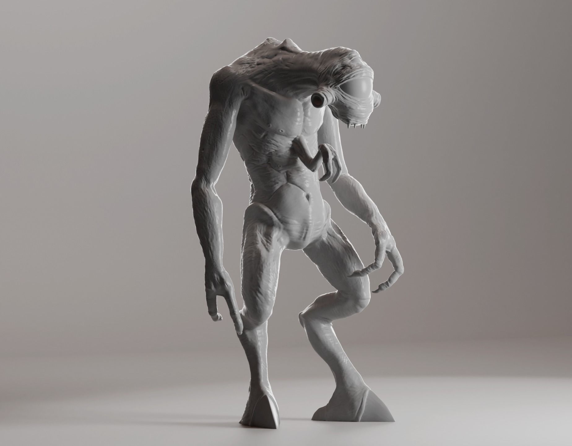 Vortigaunt and Slave Vortigaunt - STL 3D Print 3D print model_2