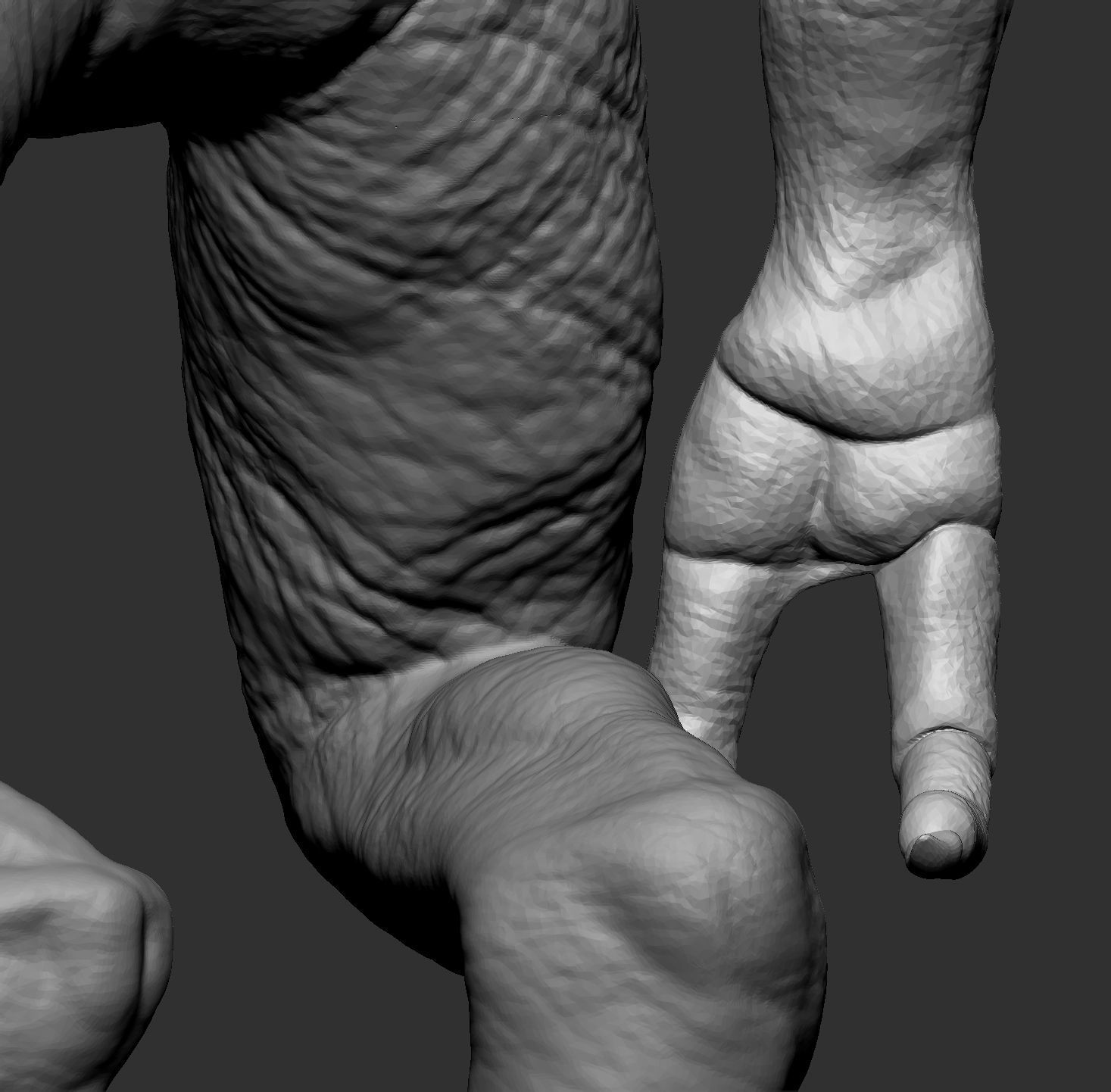 Vortigaunt and Slave Vortigaunt - STL 3D Print 3D print model_6