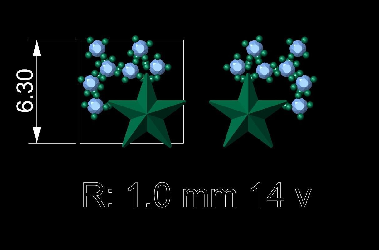 Lucky Star 3D print model_1