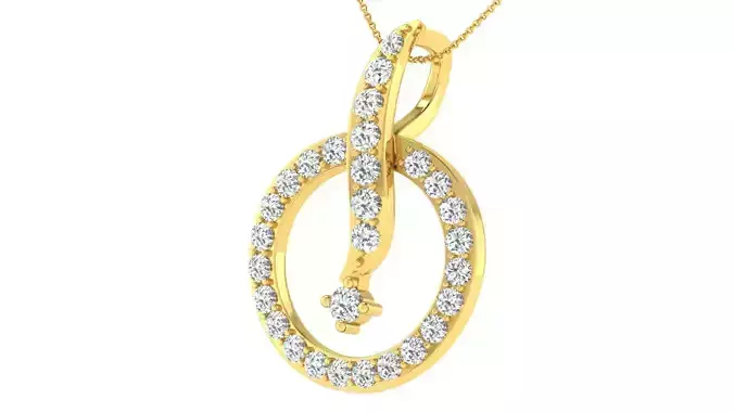 Women pendant earrings set 3dm mgx render detail 